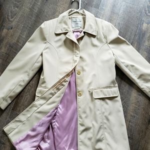 Ladies trench style coat